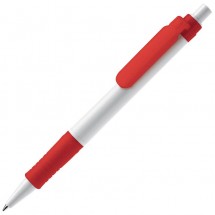 Balpen Vegetal Pen - wit / rood