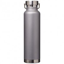 Thor Kupfer Vakuum Isolierflasche - grau