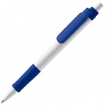Balpen Vegetal Pen - wit / donker blauw