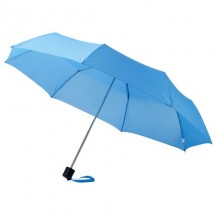 Ida 21.5'' 3 Sectie paraplu - blauw