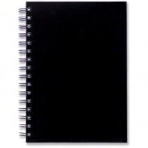 Notitieboek met spiraal A5 - zwart