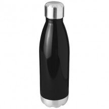 Arsenal 510 ml vacuüm geïsoleerde fles - Zwart