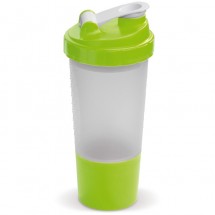 Shaker Compartiment 500ml - Transparant Licht Groen