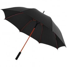 23" Spark automatische storm paraplu - zwart