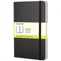 Classic PK hard cover notitieboek - effen - Zwart