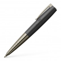 Loom Gunmetal ballpoint pen shiny - black glittering