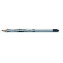 Grip 2001 pencil with eraser - silver