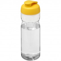 H2O Base® 650 ml sportfles met flipcapdeksel - geel
