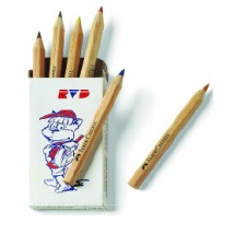 Unpainted colour pencils set - white