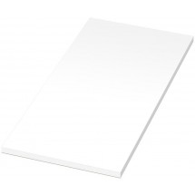 Desk-Mate® 1/3 A4 kladblok met een omwikkelde omslag - Wit