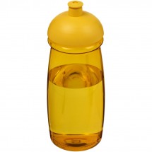 H2O Pulse® 600 ml bidon met koepeldeksel - geel