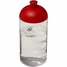 H2O Bop® 500 ml bidon met koepeldeksel - Transparant,Rood