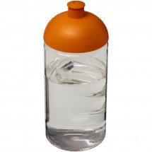 H2O Bop® 500 ml bidon met koepeldeksel - Transparant,Oranje