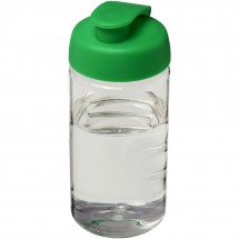 H2O Bop® 500 ml sportfles met flipcapdeksel - Transparant,Groen