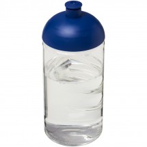 H2O Bop® 500 ml bidon met koepeldeksel - Transparant,blauw