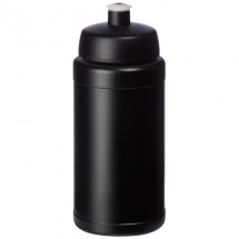 Baseline® Plus 500 ml drinkfles met sportdeksel - Zwart