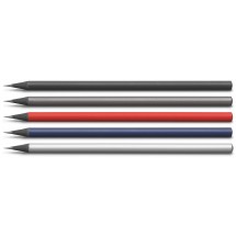 Design pencils - black, anthrazit, blue, red