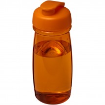 H2O Pulse® 600 ml sportfles met flipcapdeksel - Oranje