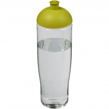 H2O Tempo® 700 ml bidon met koepeldeksel - Transparant,Lime