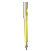 Kugelschreiber STRATOS TRANSPARENT SATIN - ananas-gelb transparent