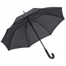 Paraplu met aluminium handvat - zwart