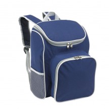 Picnic backpack "Outside",blue/ grey