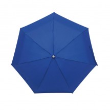 Alu-pocket umbrella"Shorty"w/ case, blue