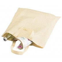 Cotton bag"Pure" 2 short handles natural
