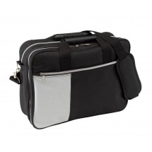 600D reporter bag "Meeting", black/grey