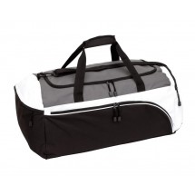 Sports bag"Narvik"600-D,black/grey/white