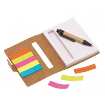 mini notebook "memo", brown