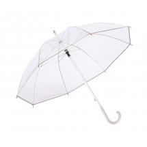 Alu-stick umbrella"Panoramix"tran/silver