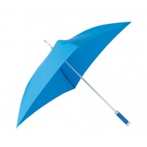 Alu-stick umbrella" Quatro", sky blue