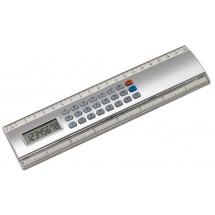 Ruler-calculator "Calculine",20cm, silv.
