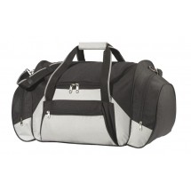 Travel bag,600-D,'Island',black/grey