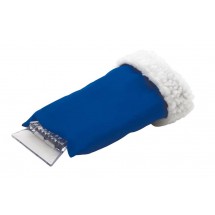 Ice scraper w/ glove "Clear sight", blue
