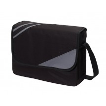 shoulder bag "City" 600D,black/grey