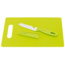 Cutting board with knife "Sunny", light