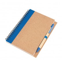 spiral note book, 70 sheets, blue