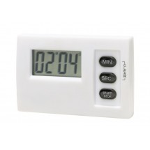 LCD timer w/ magnet, "Magnetic" white