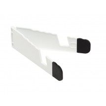 Foldable nonslip iPad stand, white
