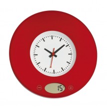 Kitchenscale "Time", red