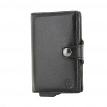 Valenta Card Case Plus Wallet - black