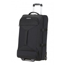 American Tourister Road Quest 2 Compartments Duffle with wheels 69-Solid Zwart