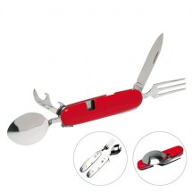 Multi Tool, vork en lepel - rood