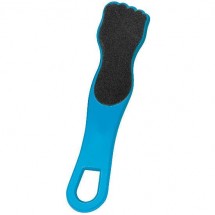 Pedicure vijl in voetvorm - blauw