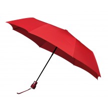 miniMAX® opvouwbare paraplu, automaat, windproof-rood