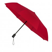 opvouwbare paraplu auto open + close + optie doming-rood