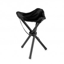Opvouwbare picknickstoel PESCA SEAT - zwart