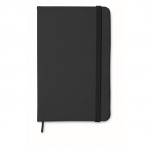 A6 notitieboekje, gelinieerd NOTELUX - zwart